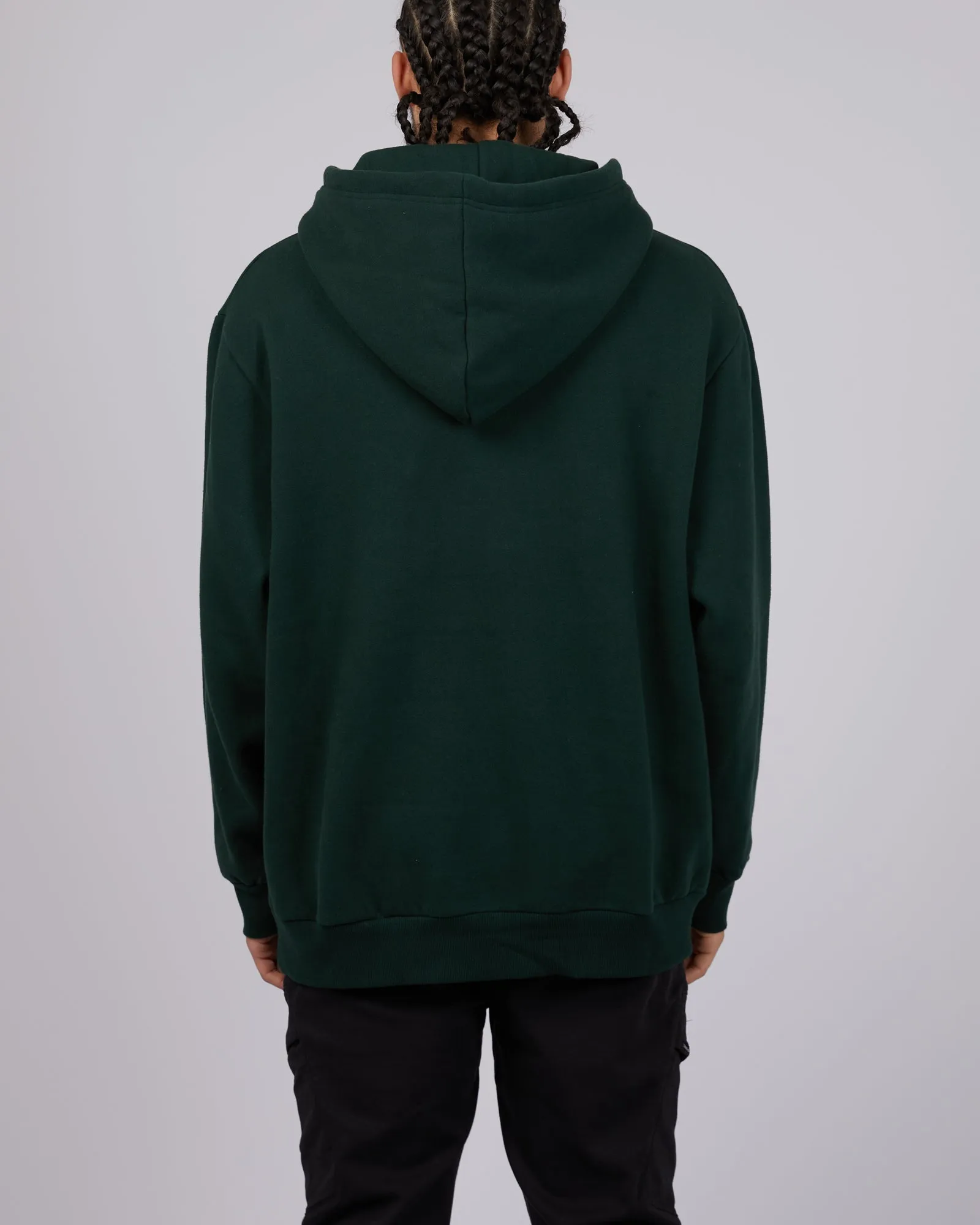 Loaded Hoodie Bottle Green sold by edge clothing product image thumbnail 3