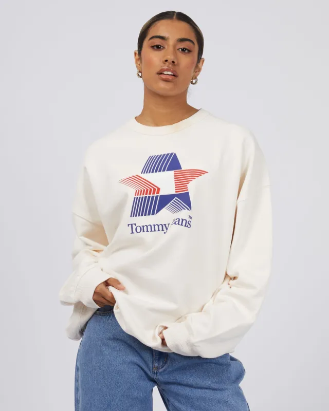 Oversized Retro Sports Crew sold by edge clothing