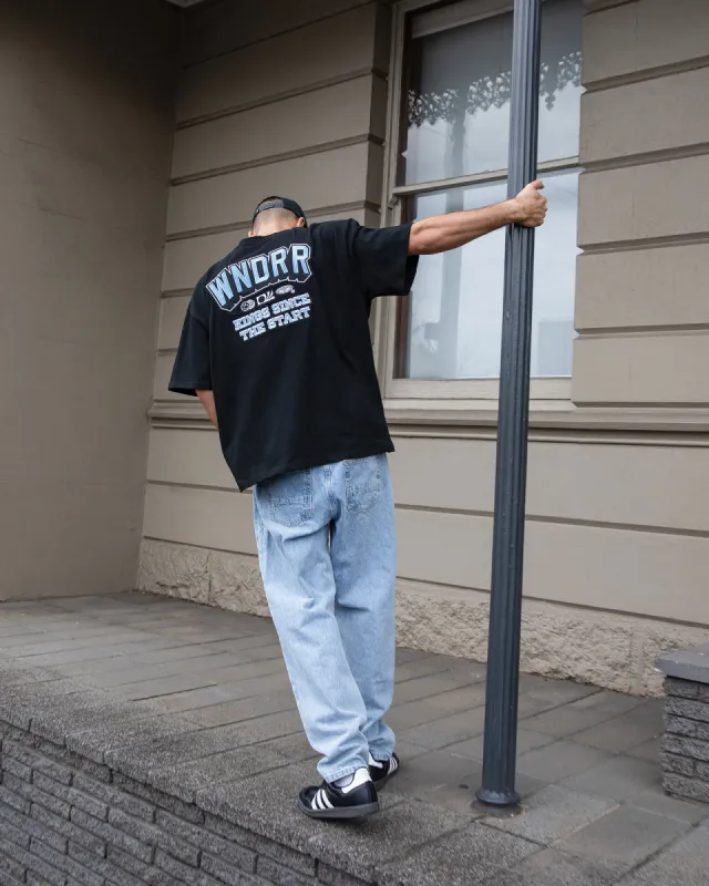 All Rounder Heavy Weight Tee Black sold by edge clothing