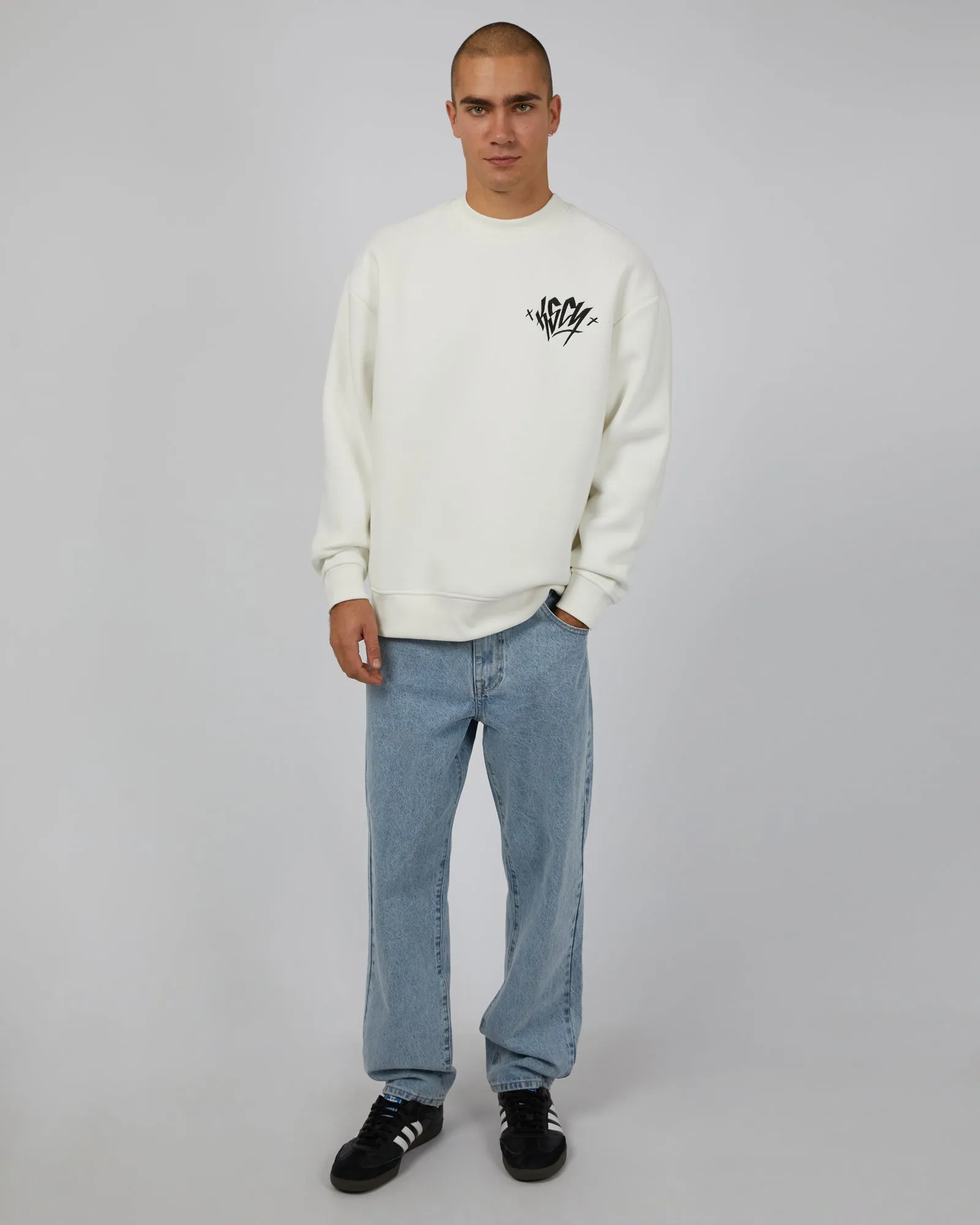 Arcane Heavy Sweater Natural White sold by edge clothing product image thumbnail 2