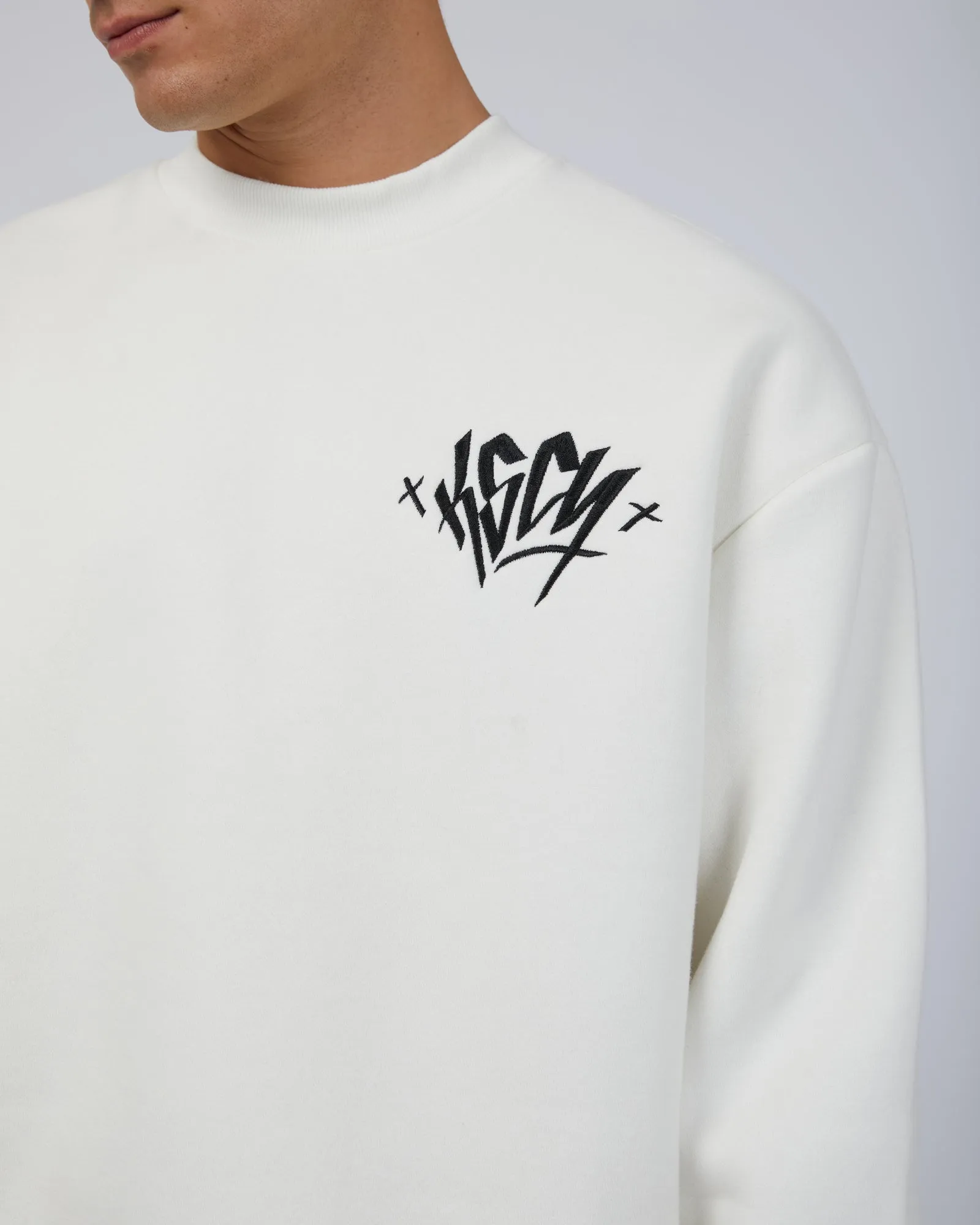 Arcane Heavy Sweater Natural White sold by edge clothing product image thumbnail 5