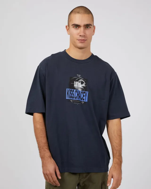 Moonlit Oversized Tee Pigment Vulcan sold by edge clothing