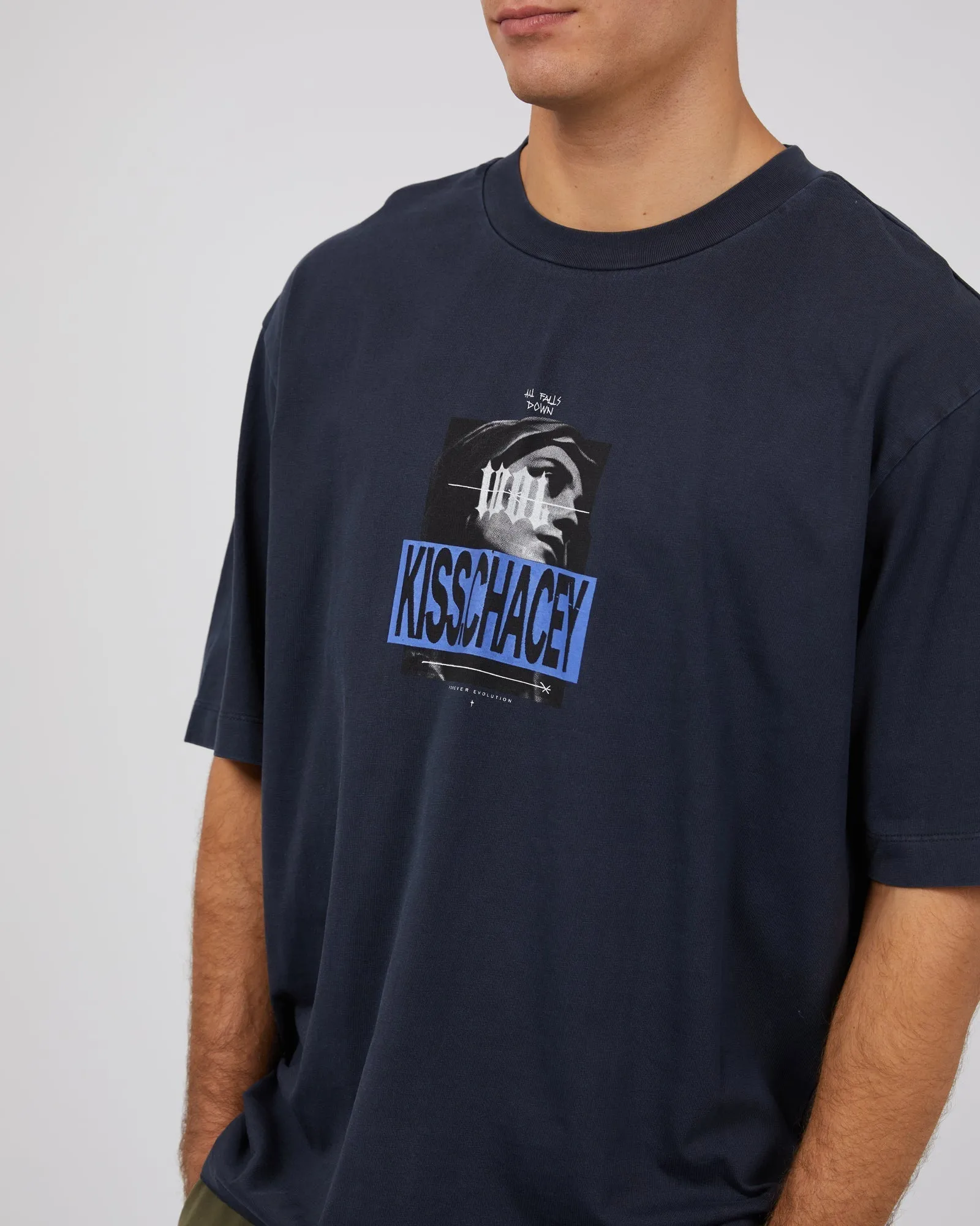 Moonlit Oversized Tee Pigment Vulcan sold by edge clothing product image thumbnail 5