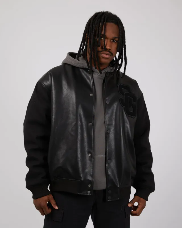 Alumni Jacket Black sold by edge clothing