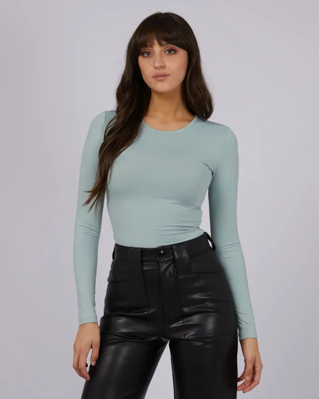 Eve Staple Long Sleeve Sage sold by edge clothing
