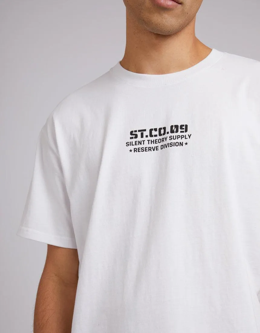 Division Tee White sold by edge clothing product image thumbnail 5