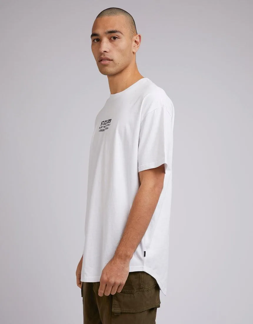 Division Tee White sold by edge clothing product image thumbnail 4