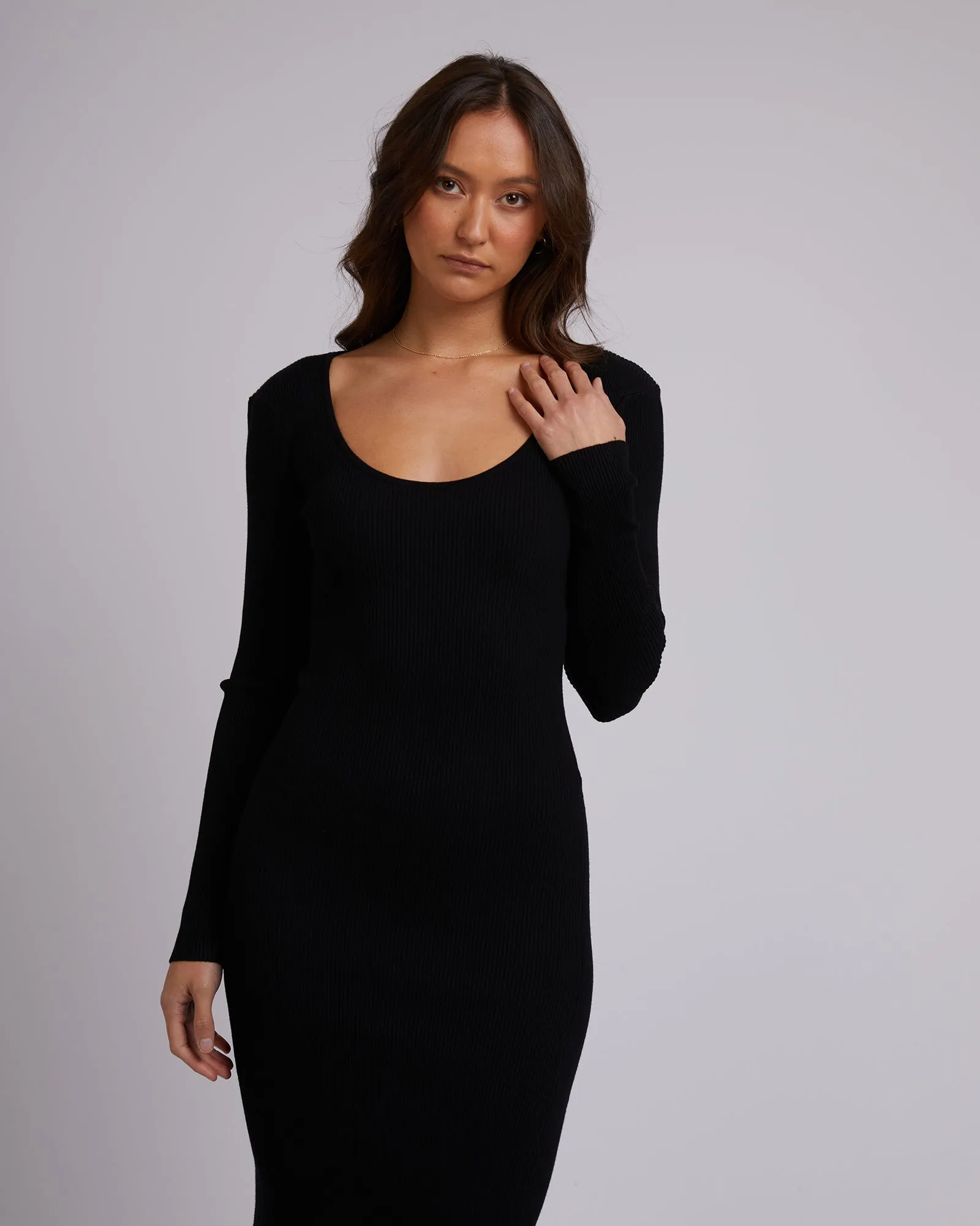 Freya Long Sleeve Maxi Dress sold by edge clothing product image thumbnail 2