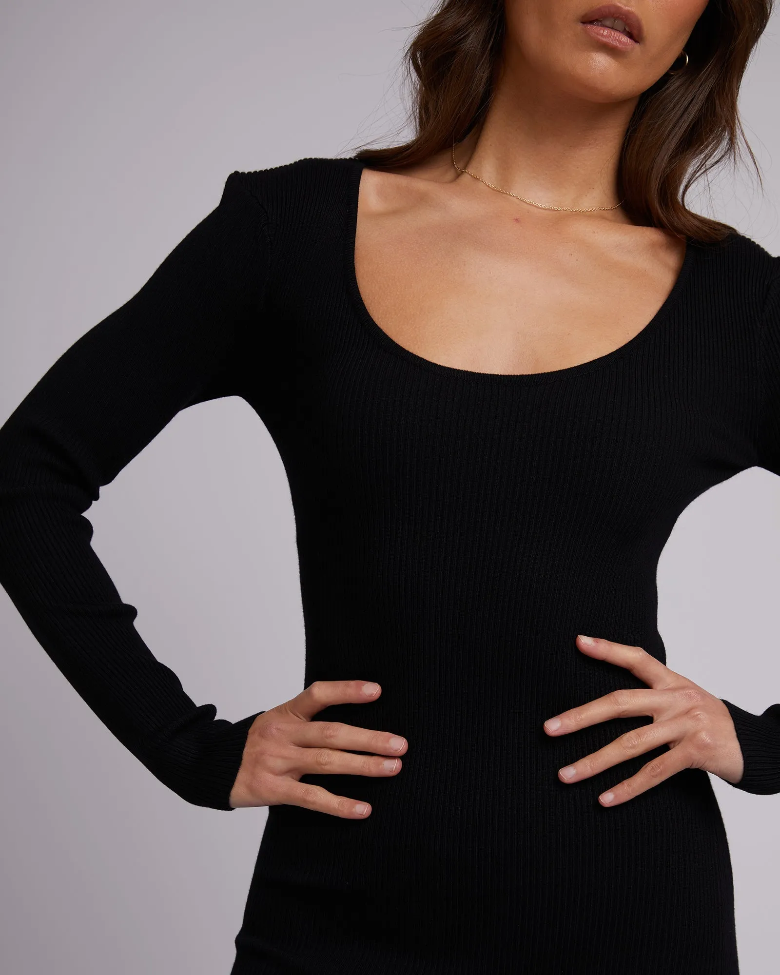 Freya Long Sleeve Maxi Dress sold by edge clothing product image thumbnail 5