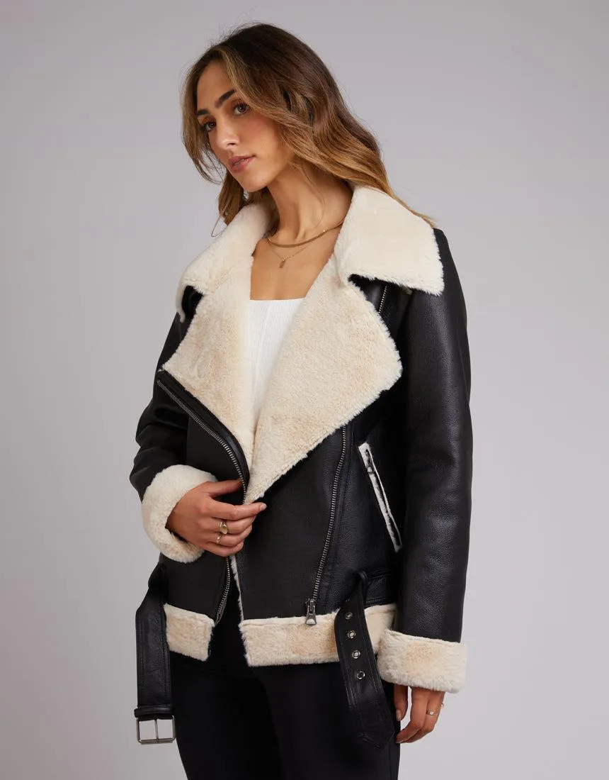 Dakota Aviator Jacket Black sold by edge clothing product image thumbnail 4