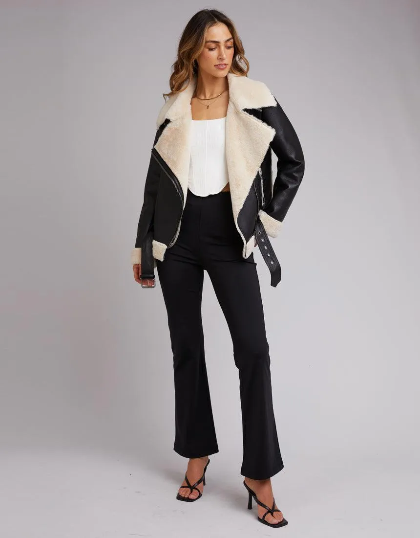 Dakota Aviator Jacket Black sold by edge clothing product image thumbnail 2