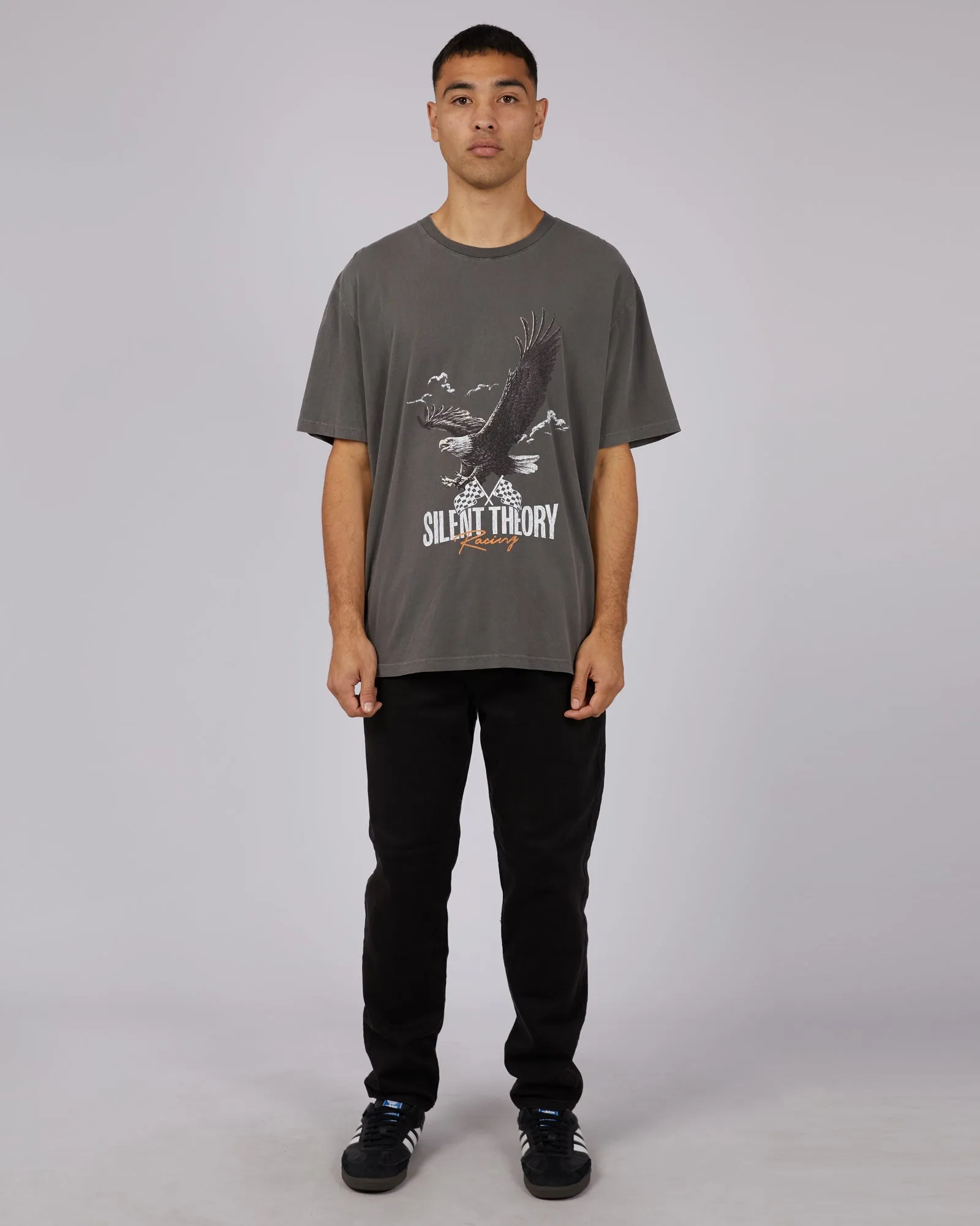 Pit Stop Tee Coal sold by edge clothing product image thumbnail 2