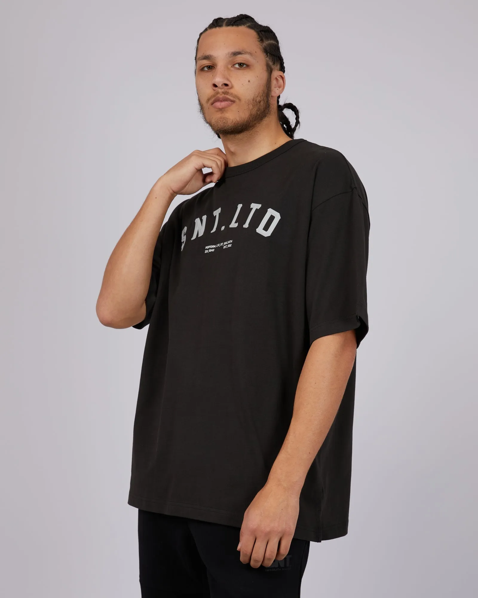 Diamond Tee Black sold by edge clothing product image thumbnail 4