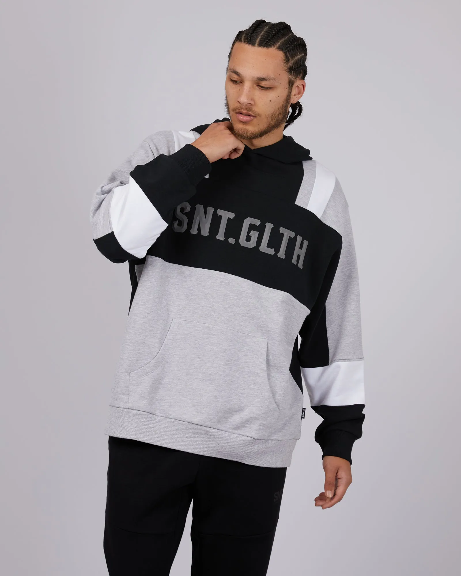 Diamond Hoodie Black sold by edge clothing