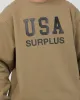 Usa Surplus Crewneck Washed Olive sold by edge clothing