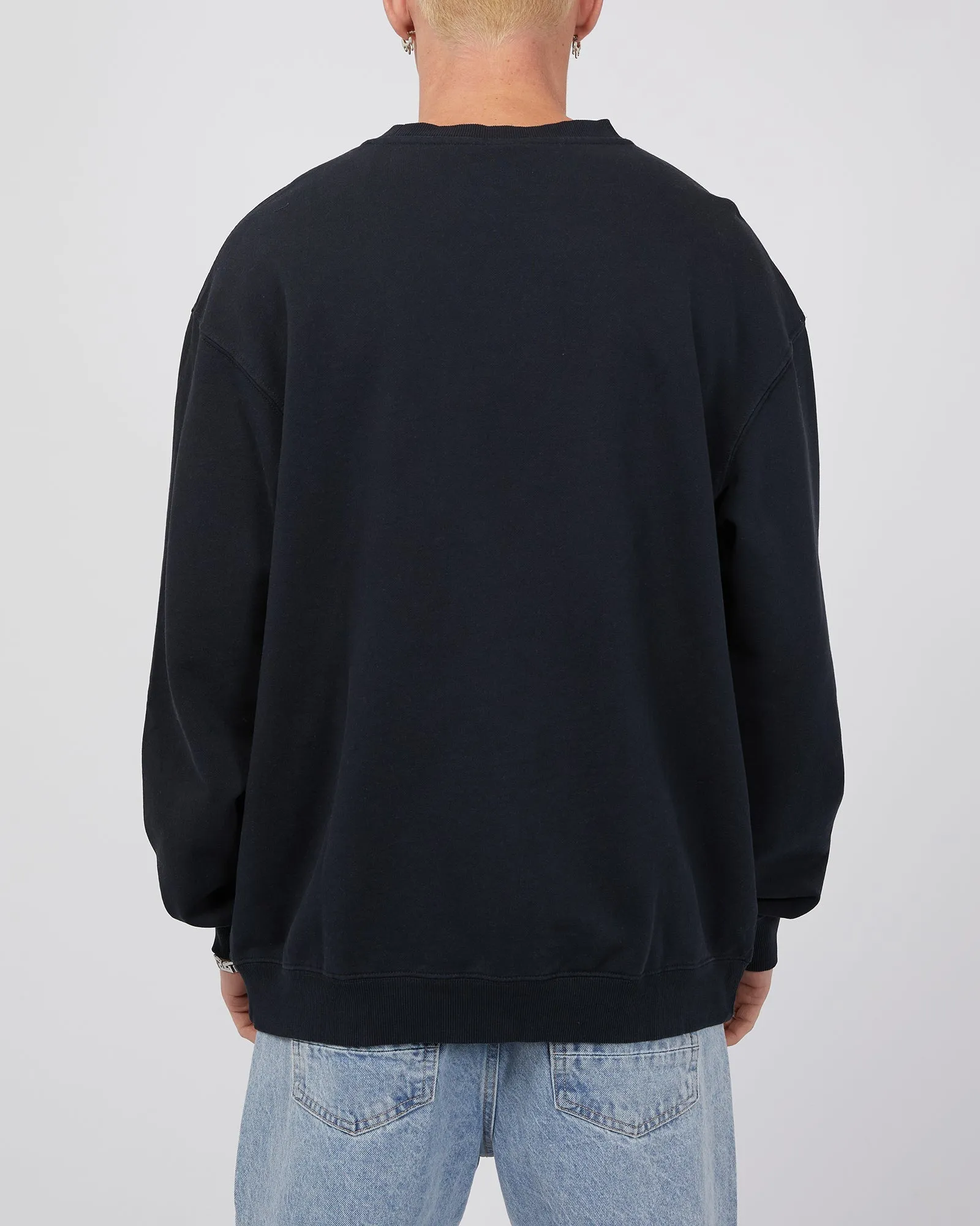 Brush Off 2.0 Crew Bull Black sold by edge clothing product image thumbnail 2