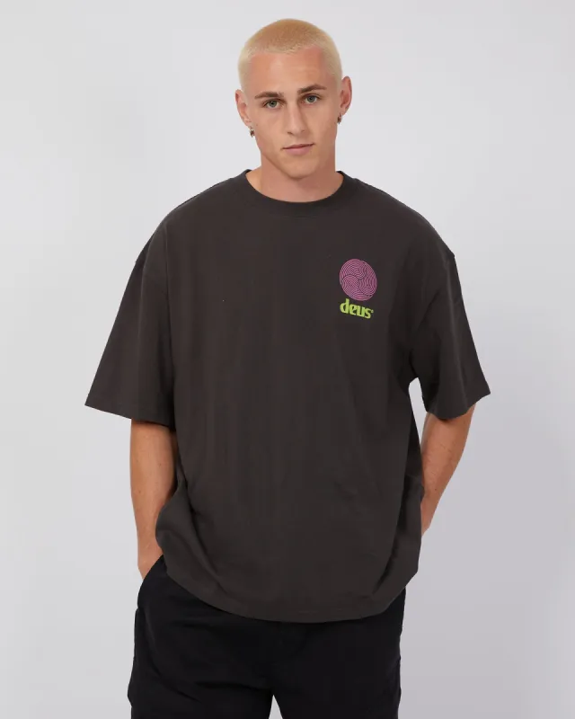 To Defy Tee Anthracite sold by edge clothing