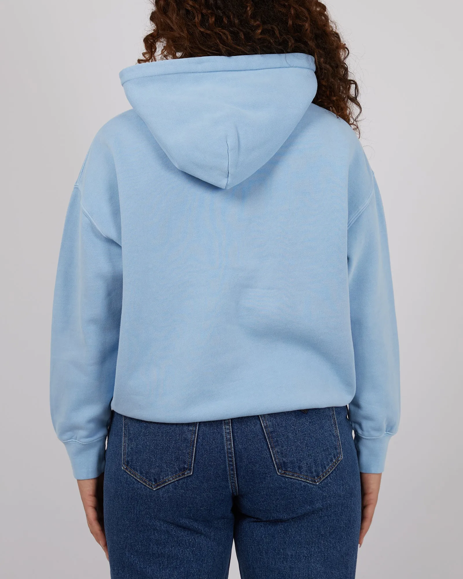 Graffiti Oversized Hoodie Powder Blue sold by edge clothing product image thumbnail 3