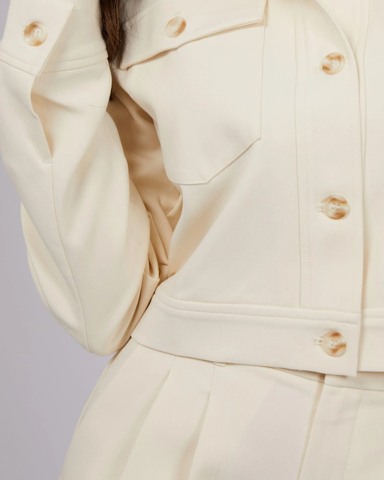 Gia Jacket Vintage White sold by edge clothing product image thumbnail 5