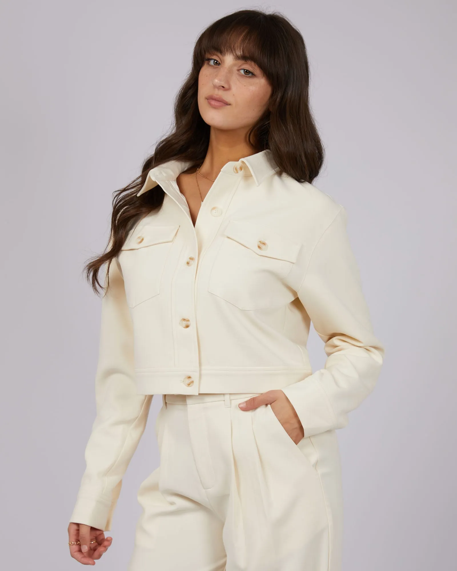 Gia Jacket Vintage White sold by edge clothing product image thumbnail 4