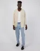 Mason Linen Long Sleeve Shirt Natural sold by edge clothing