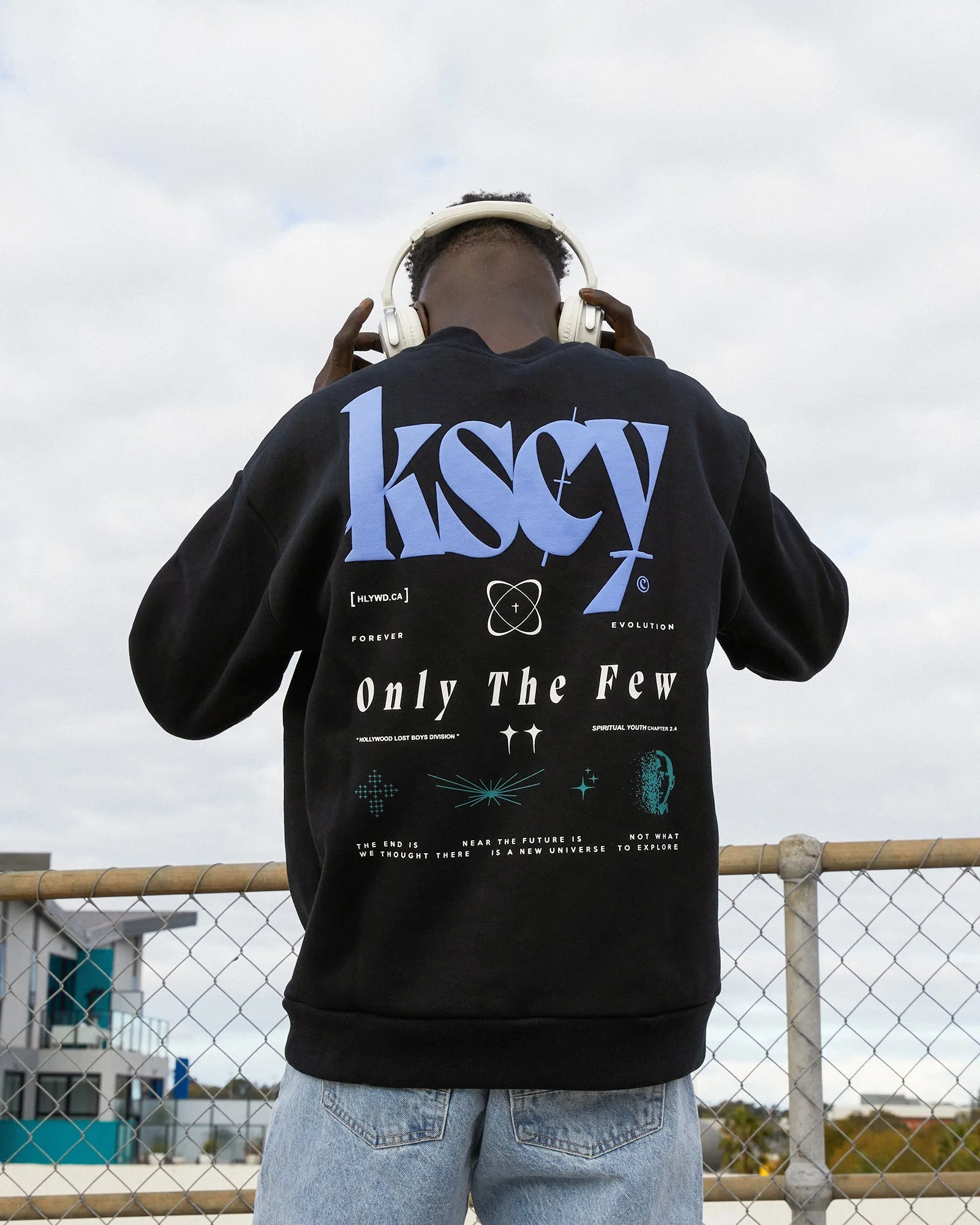 Evolved Heavy Relaxed Sweater Jet Black sold by edge clothing