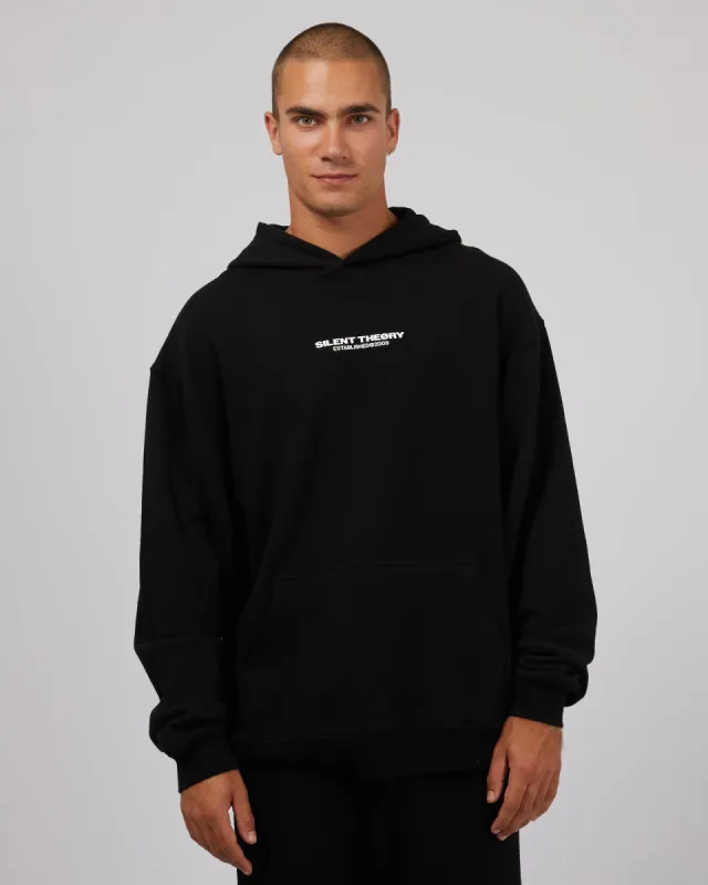 Essential Theory Hoodie Black made by edge clothing