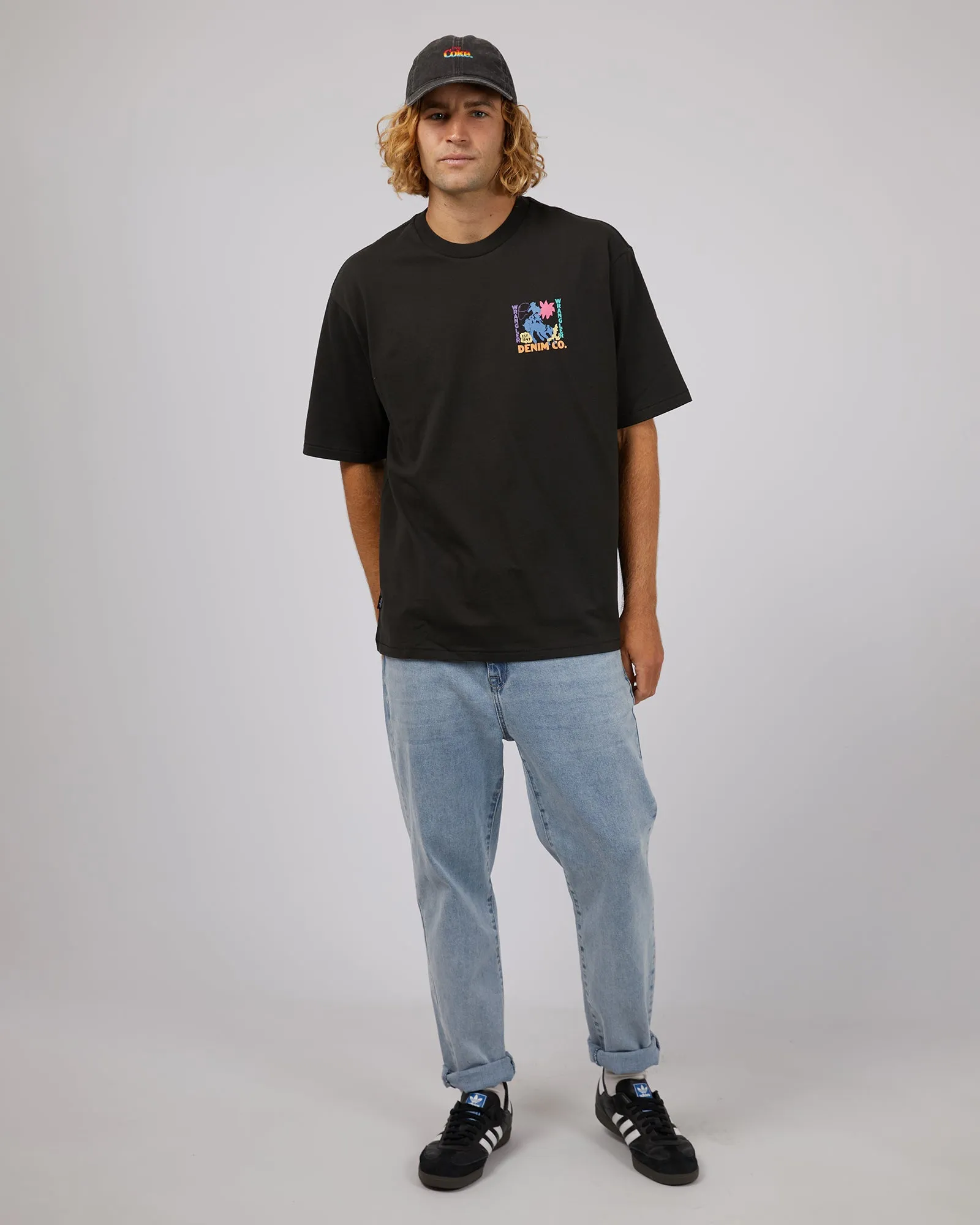 Lasoo Slacker Tee Worn Black sold by edge clothing product image thumbnail 2