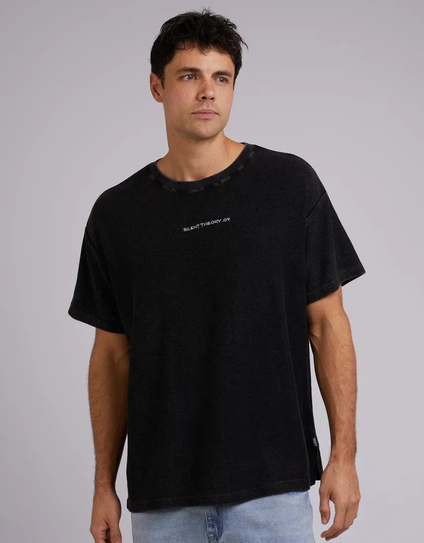 All Day Logo Tee Washed Black sold by edge clothing