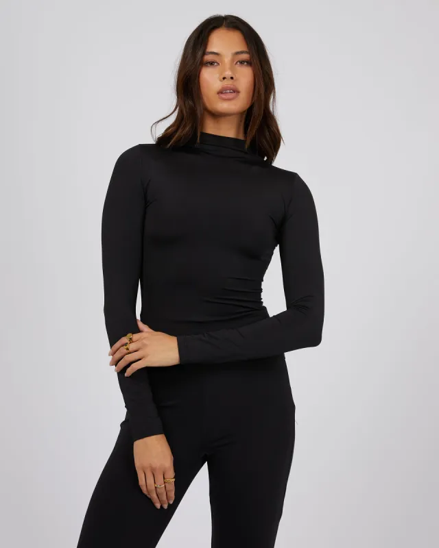 Zoe Long Sleeve Black sold by edge clothing