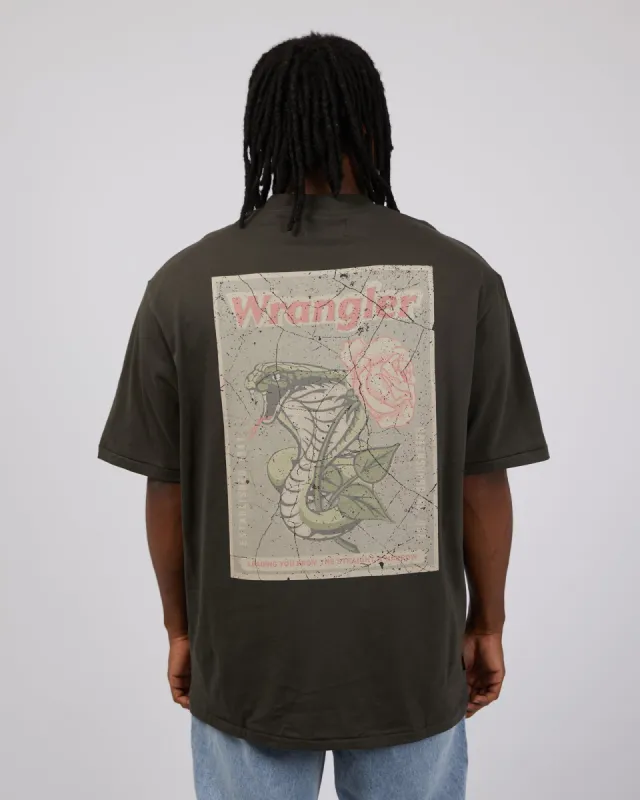 Cobra Slacker Tee Dark Slate sold by edge clothing