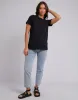 Layering Tee Black sold by edge clothing