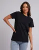 Layering Tee Black sold by edge clothing
