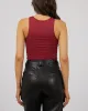 Eve Staple Bodysuit Port sold by edge clothing