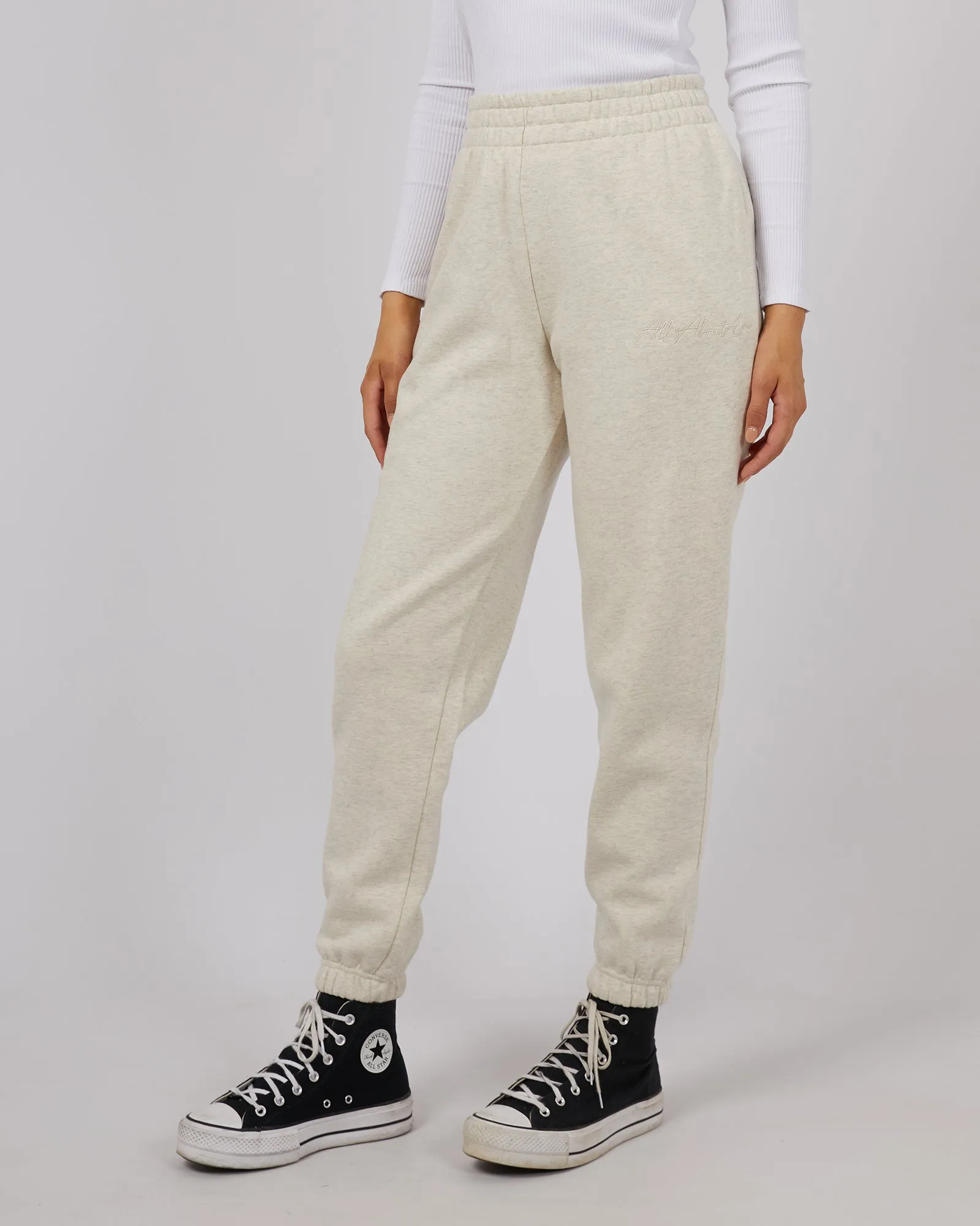 Classic Trackpant Oatmeal sold by edge clothing product image thumbnail 4