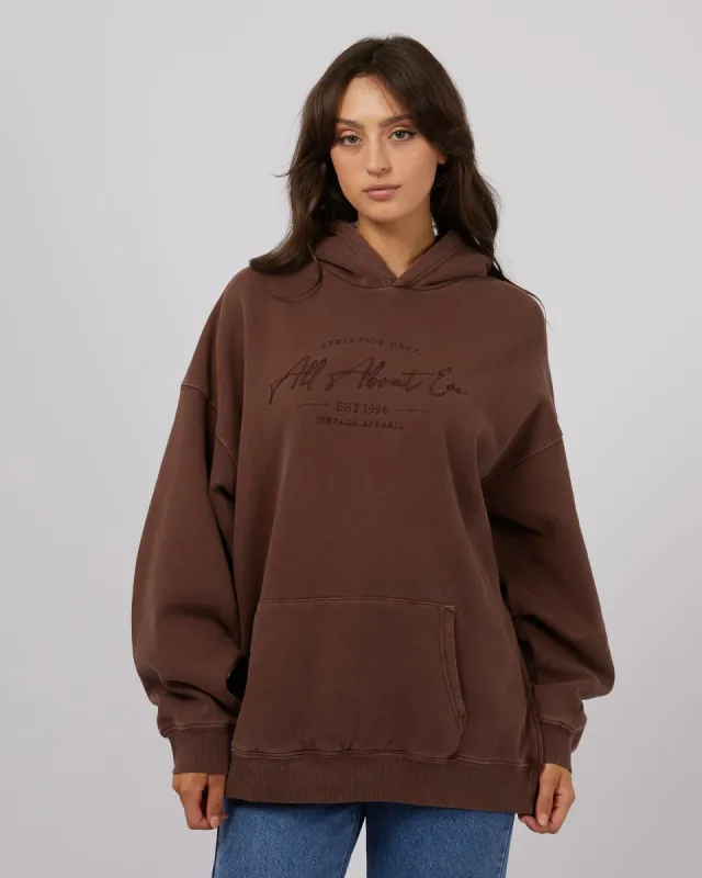 Classic Hoodie Brown sold by edge clothing