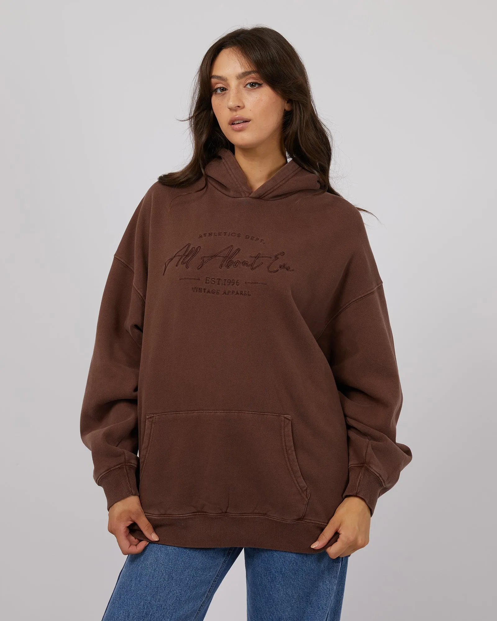 Classic Hoodie Brown sold by edge clothing product image thumbnail 4