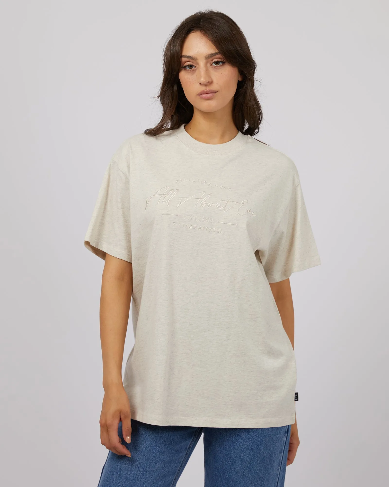 Classic Tee Oatmeal sold by edge clothing
