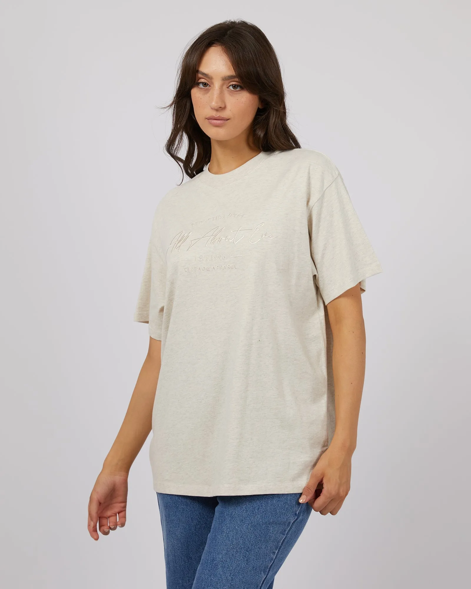 Classic Tee Oatmeal sold by edge clothing product image thumbnail 4