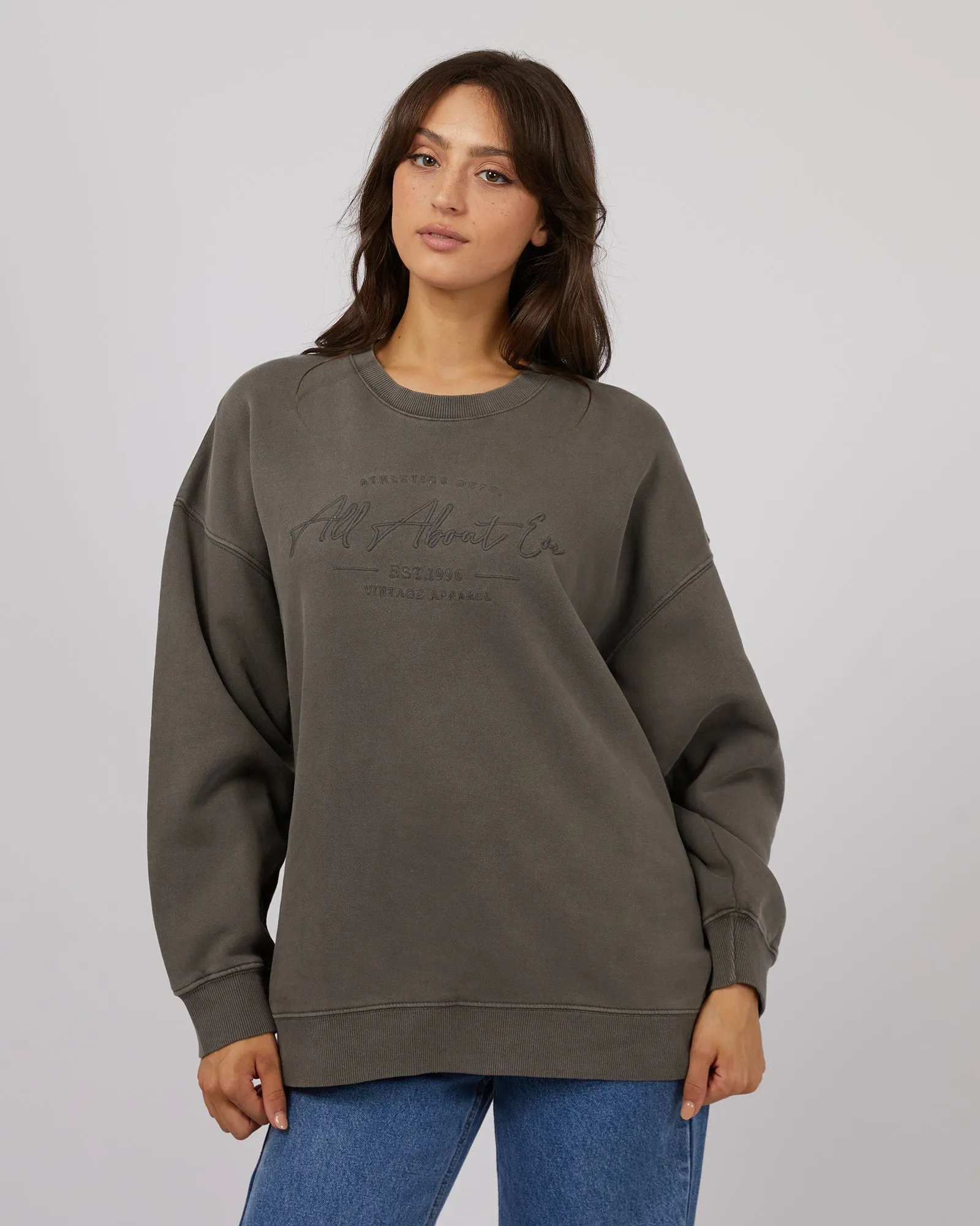 Classic Crew Charcoal sold by edge clothing