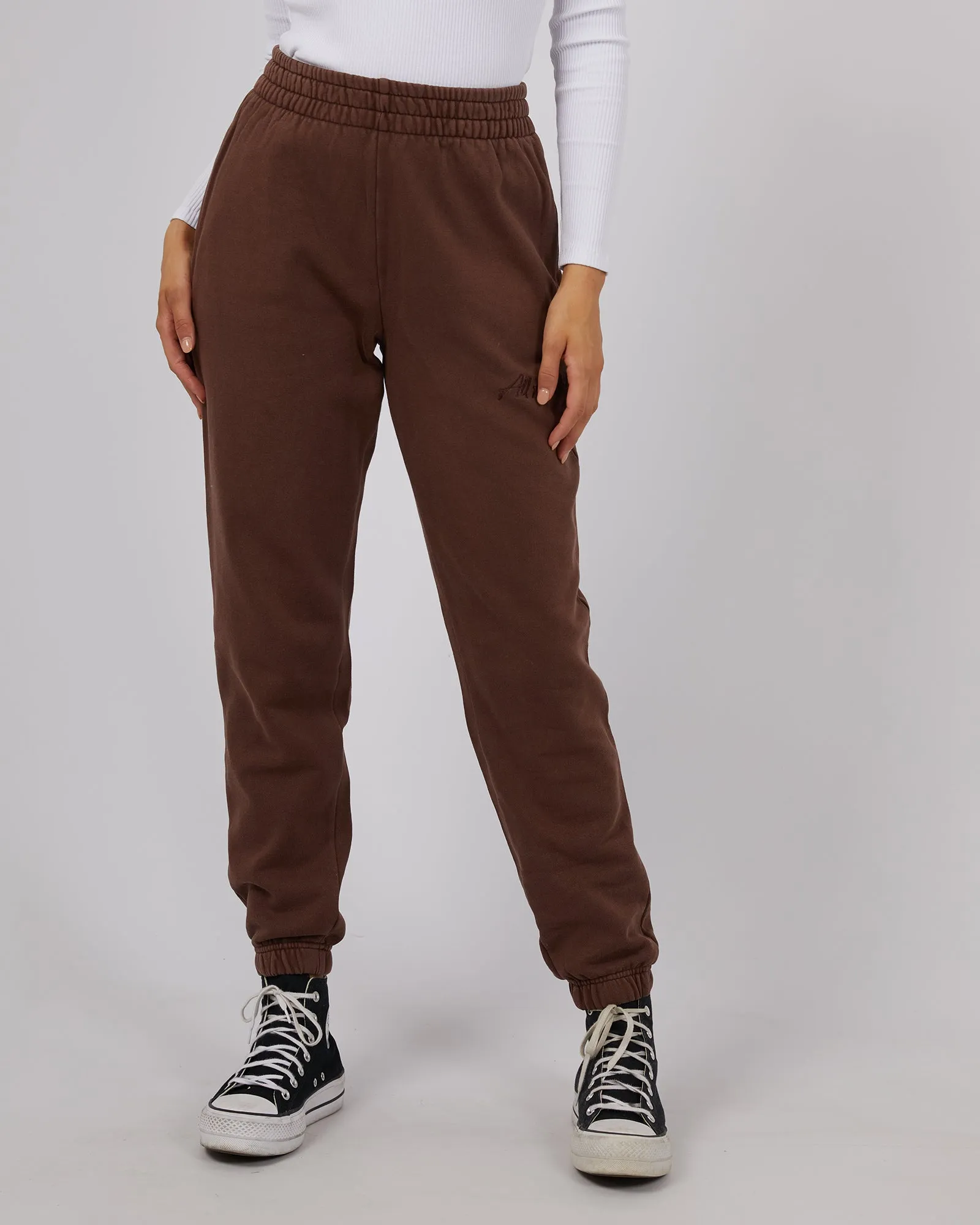 Classic Trackpant Brown sold by edge clothing