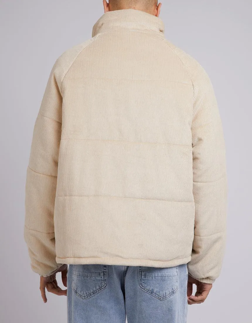 Cord Puffer Jacket Tan sold by edge clothing product image thumbnail 3