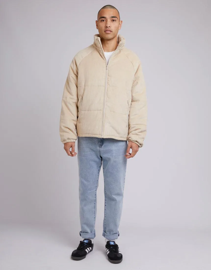 Cord Puffer Jacket Tan sold by edge clothing product image thumbnail 2