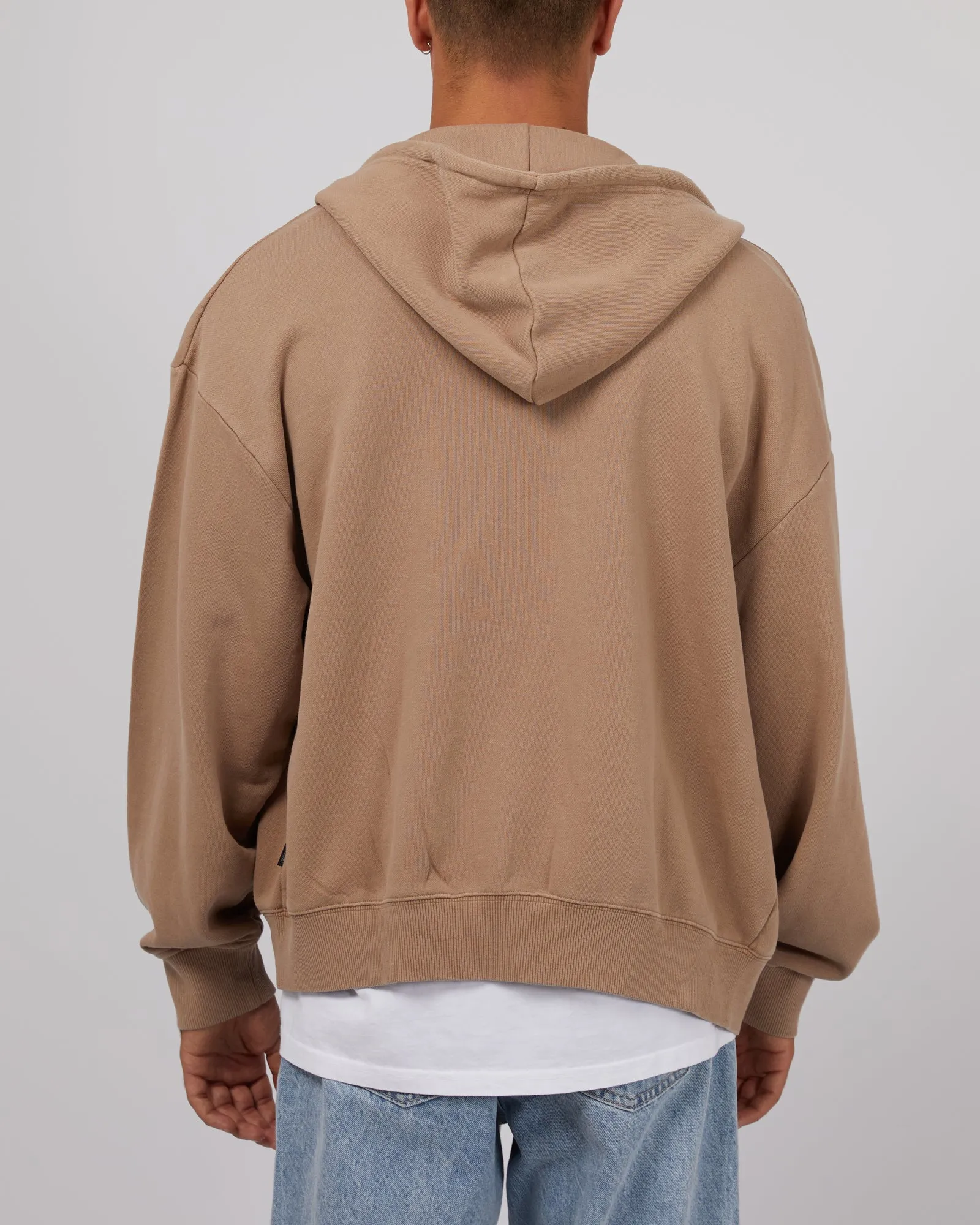 Zip Hoodie Brown sold by edge clothing product image thumbnail 3