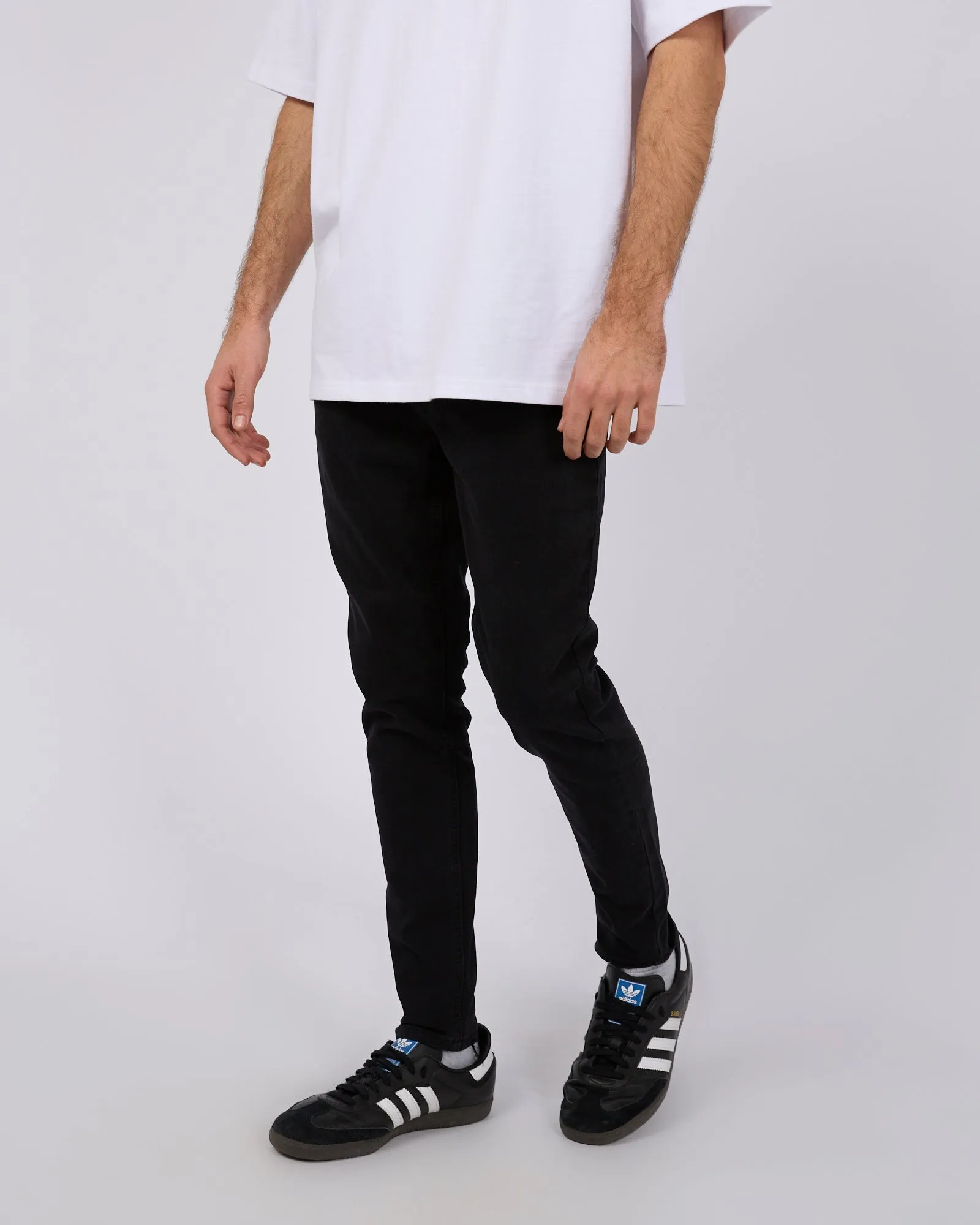 Strung Out Jean Black sold by edge clothing