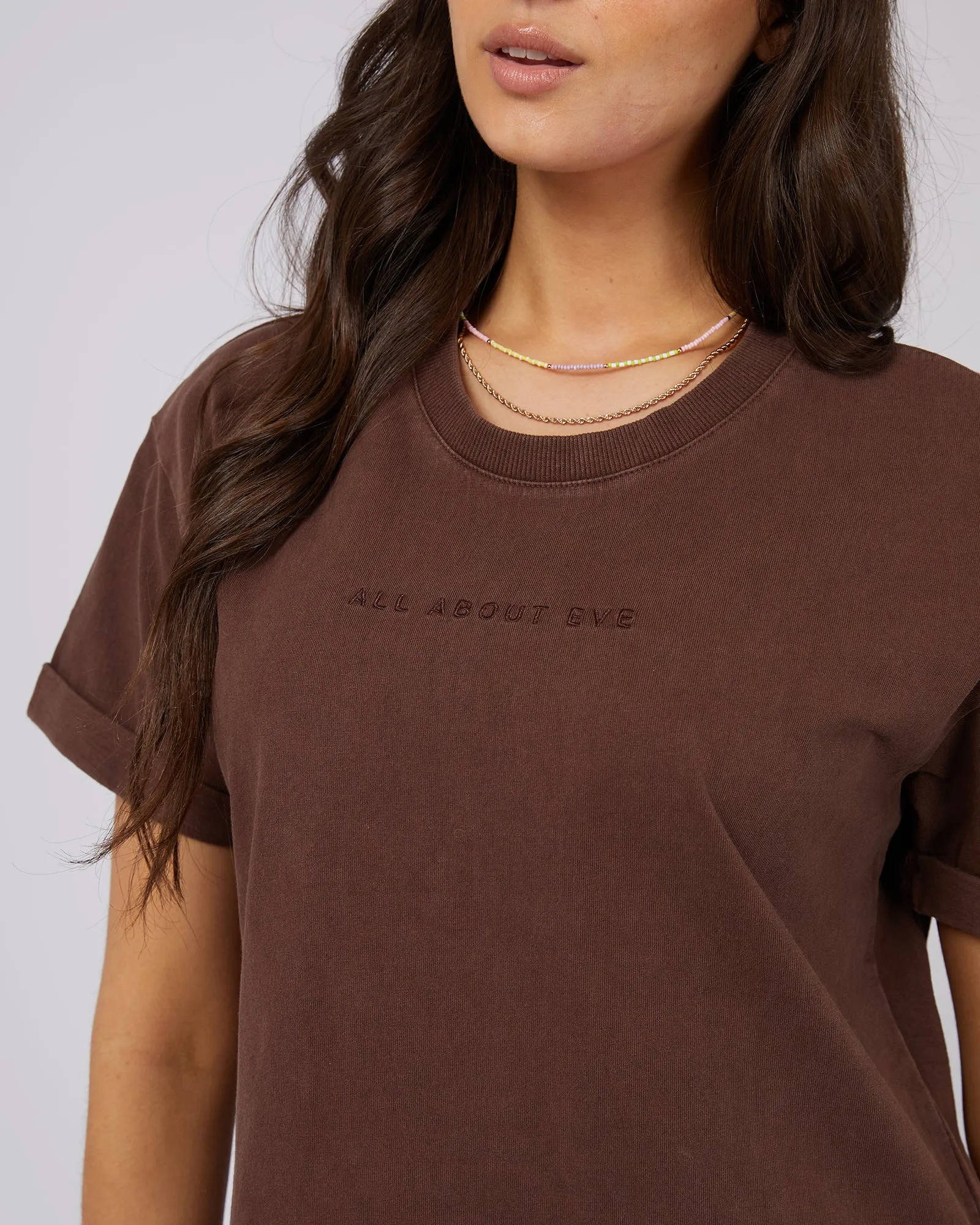 Aae Washed Tee Brown sold by edge clothing product image thumbnail 5