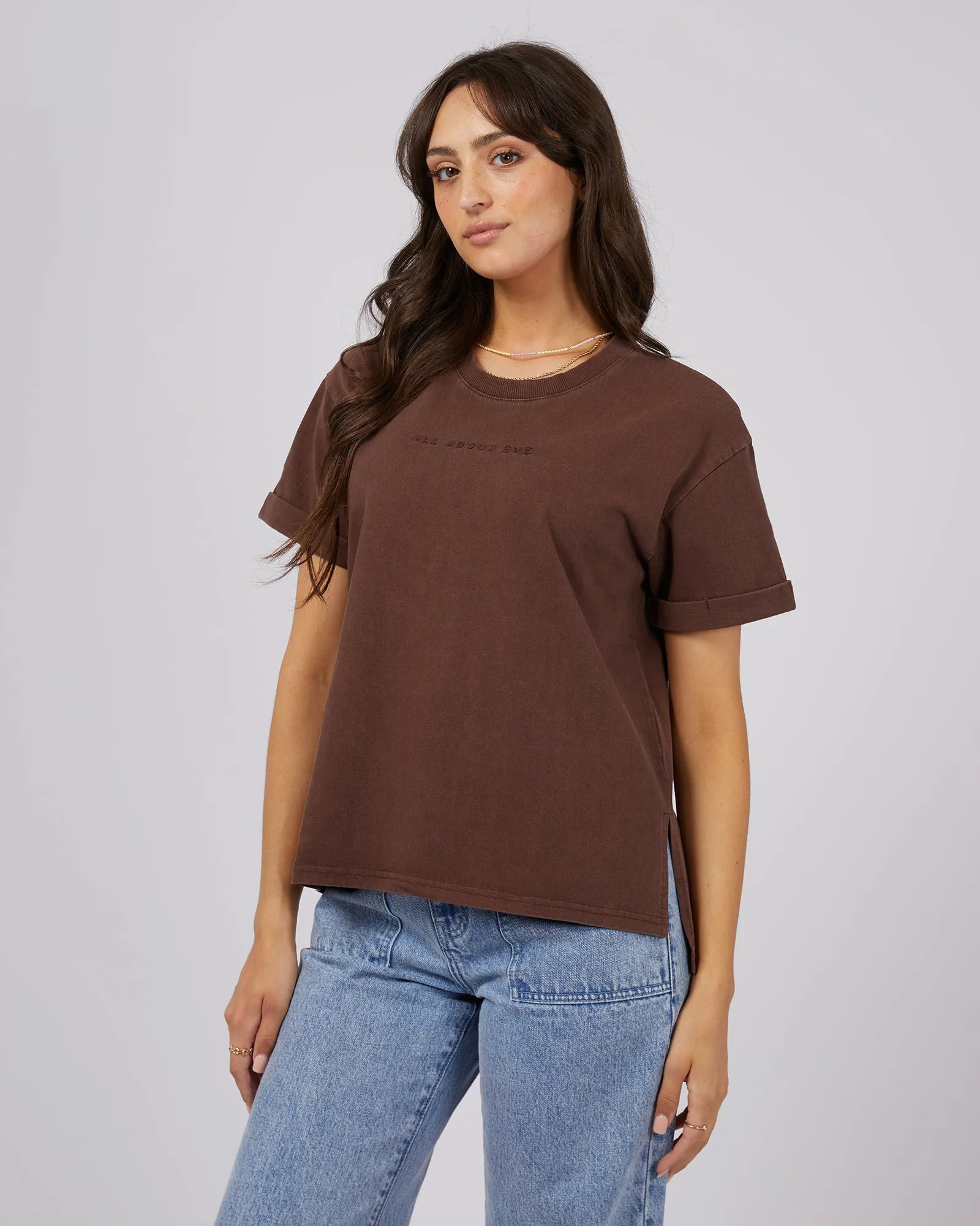 Aae Washed Tee Brown sold by edge clothing product image thumbnail 4