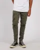 Soho Jean Trashed Khaki sold by edge clothing