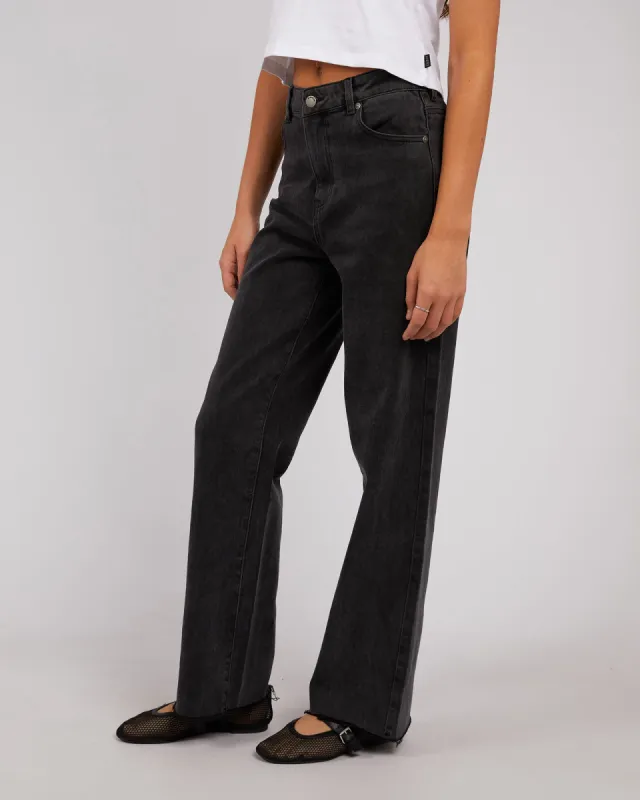 Skye Comfort Jean Washed Black sold by edge clothing