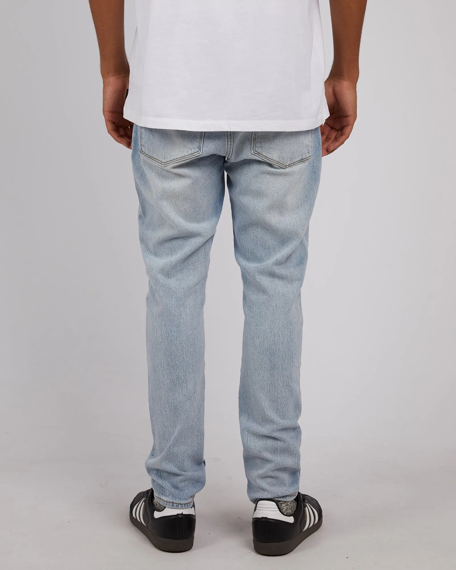 A Dropped Skinny Jean Bias Blue sold by edge clothing product image thumbnail 3